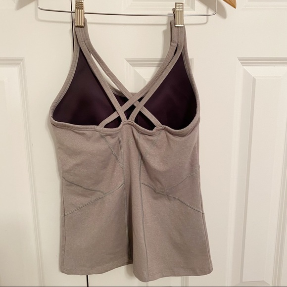 Athleta Intention Cross Back Yoga Tank | Size S - Picture 6 of 9